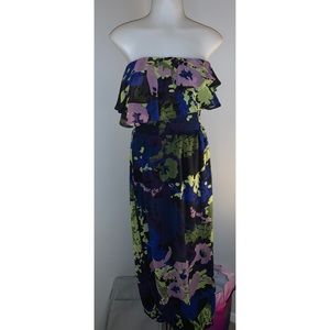 Floral Floor Length Dress